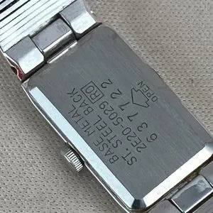 Vintage Sleek Thin Seiko Spaghetti Watch Silver Stainless Steel Back Seiko | Accessories | Vintage Sleek Thin Seiko Spaghetti  main image 2